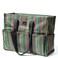 ESVAN Utility Tote Bag with Zip Top Waterproof Teacher Tote Bag for Teacher Work Women Beach I