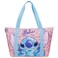 Disney Stitch Womens Tote Bag Large Zipped Shoulder Bag for Shopping Work Stitch Gifts