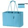 QOGiR Neoprene Tote Multipurpose Gym Beach Bag Large Sports Ocean Blue Large