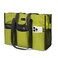 TOPDesign Utility Water Resistant Tote Bag with 15 Exterior Interior Pockets Top Zipper Closure Thick Bottom Support for Working Women Teachers Nurses Accountants Light Green