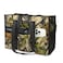 TOPDesign Utility Water Resistant Tote Bag with 17 Exterior Interior Pockets Top Zipper Closure Thick Bottom Support for Working Women Teachers Nurses Accountants Withered