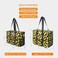 TOPDesign Utility Water Resistant Tote Bag with 13 Exterior Interior Pockets Top Zipper Closure Thick Bottom Support for Working Women Teachers Nurses Accountants Chrysanthemum
