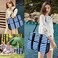 IBFUN Utility Tote Bag with 24 Exterior Interior Pockets Zip Top Teacher Tote Bag for TeacherWork WomenLarge