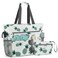 G4Free Beach Bag Waterproof Sandproof Beach Tote Bag Large Capacity Foldable for Women Pineapple