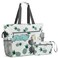 G4Free Beach Bag Waterproof Sandproof Beach Tote Bag Large Capacity Foldable for Women Pineapple