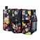 TOPDesign Utility Water Resistant Tote Bag with 13 Exterior Interior Pockets Top Zipper Closure Thick Bottom Support for Working Women Teachers Nurses Accountants Rose