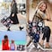 IBFUN Utility Tote Bag with 14 Exterior Interior Pockets Zip Top Teacher Tote Bag for TeacherWork WomenMedium