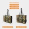TOPDesign Utility Water Resistant Tote Bag with 13 Exterior Interior Pockets Top Zipper Closure Thick Bottom Support for Working Women Teachers Nurses Accountants Withered