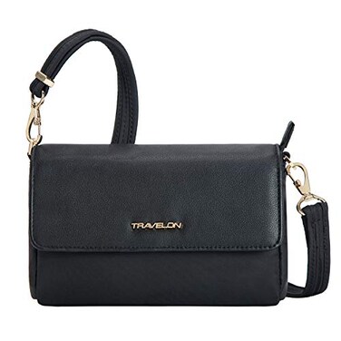 Travelon AntiTheft Addison Convertible CrossbodyBelt Bag