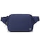 Pander Belt Bag Large 2L Nylon Fanny Pack Purse for Women and Men with Adjustable Strap Blue Storm