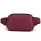 Pander Belt Bag Large 2L Nylon Fanny Pack Purse for Women and Men with Adjustable Strap Red Merlot