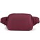 Pander Belt Bag Large 2L Nylon Fanny Pack Purse for Women and Men with Adjustable Strap Red Merlot