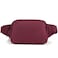 Pander Belt Bag Large 2L Nylon Fanny Pack Purse for Women and Men with Adjustable Strap Red Merlot