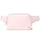 Pander Belt Bag Large 2L Nylon Fanny Pack Purse for Women and Men with Adjustable Strap Pink