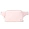 Pander Belt Bag Large 2L Nylon Fanny Pack Purse for Women and Men with Adjustable Strap Pink