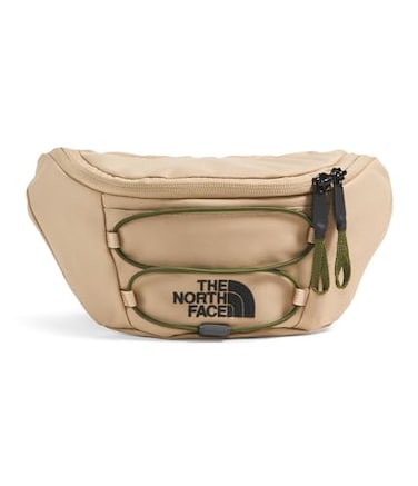 THE NORTH FACE Jester Lumbar Pack Fanny Pack with Water Repellent Finish 22 Liters Crossbody Adjustable Strap Khaki StoneForest Olive One Size