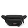 EASTPAK Doggy Bag 3L Waistpack with Front Back Zip Pockets Adjustable Belt Lightweight VeganFriendly Black