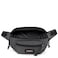 EASTPAK Doggy Bag 3L Waistpack with Front Back Zip Pockets Adjustable Belt Lightweight VeganFriendly Black Denim