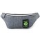 Dime Bags Fanny Pack Durable Hempster Exterior Compact Lightweight Waist Bag with Adjustable Strap for Everyday Use Travel Hidden Pocket Interchangeable Patch Sky