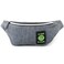 Dime Bags Fanny Pack Durable Hempster Exterior Compact Lightweight Waist Bag with Adjustable Strap for Everyday Use Travel Hidden Pocket Interchangeable Patch Sky