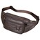 NIUCUNZH Genuine Leather Fanny Pack HandMade Durable cowhide Waist Bag Lots of Antitheft zipper pocket Coffee