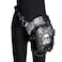 Chikencall Gothic Steampunk Waist Pack Drop Leg Bag Hip Belt Fanny Wallet Purse Pouch Black