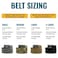 Wazoo Cache Belt for Men with Hidden Pocket Adjustable AntiTheft Nylon Belt with Stainless Steel Buckle Secure EverydayCarry Travel Accessory Wolf Grey Small