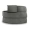 Wazoo Cache Belt for Men with Hidden Pocket Adjustable AntiTheft Nylon Belt with Stainless Steel Buckle Secure EverydayCarry Travel Accessory Wolf Grey Small