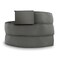 Wazoo Cache Belt for Men with Hidden Pocket Adjustable AntiTheft Nylon Belt with Stainless Steel Buckle Secure EverydayCarry Travel Accessory Wolf Grey Large