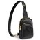 S-ZONE SZONE Genuine Leather RFID Blocking Small Sling Bag Women Crossbody Fanny Packs