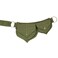 Lakhays Cotton two Leaf Pocket Waist BeltSage