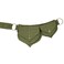 Lakhays Cotton two Leaf Pocket Waist BeltSage
