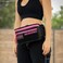 WOLFpak Tactical Fanny PackChest Pack Black Neon Pink