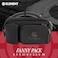 Element Posse Hip Pack Fanny Pack Crossbody Belt Bag for Men and Women Black