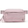 Pander Crossbody Sling Bag for Travel Outdoor and Everyday Use Adjustable Strap Lightweight Shoulder Bag Pink