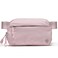 Pander Crossbody Sling Bag for Travel Outdoor and Everyday Use Adjustable Strap Lightweight Shoulder Bag Pink