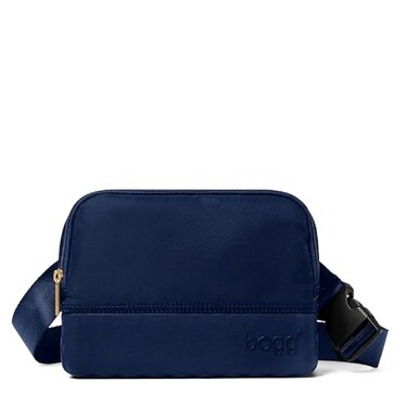 BOGG BAG Belt Bag You Navy Me Crazy Small Crossbody Bag 9in L x 3in W x 7in H Zip Closure with Adjustable Strap Durable Nylon Fanny Pack