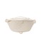 Xehuro Womens Checkered Multi Color Fanny Pack Beige2