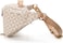 Xehuro Womens Checkered Multi Color Fanny Pack Beige1