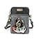 Chala Purse CHALA Crossbody Cell Phone PurseWomen PU Leather Multicolor Handbag with Adjustable Strap Piano Keys Indigo