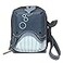 CHALA RFID CuteC Credit Card Holder Wallet Wristlet Women Faux Leather CuteC with Strap Whale