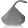 Jessica McClintock womens Staci Mesh Wristlet Pouch Silver Ii One Size