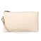 Tapp Collections Womens Wristlet Clutch Slim Leather Wallet RFID Blocking Pouch Beige