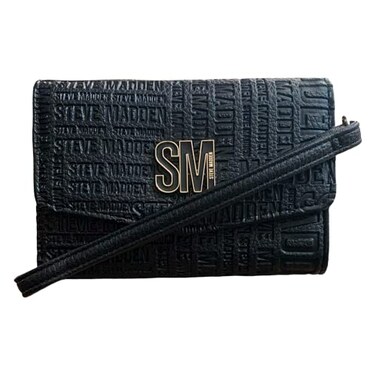 Steve Madden BBRETT Wallet Wristlet Black