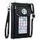 Heaye Small Crossbody Purse Cell Phone Wristlet Wallet for Women RFID