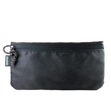 Flowfold Creator 100 Recycled Material Zipper Wallets for Women Wallet with Phone Pouch Wristlet Pouch Wallets Made in USA Black Recycled Material