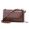nuoku Womens RFID Wallet Purse Wristlet Crossbody Clutch with Zip Around 2 Strap Coffee