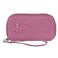 HAIKU Intrepid Small and Slim Womens Wristlet Wallet Clutch Purse Zip Around RFIDBlocking Credit Card holder and ID Holder Cherry Blossom