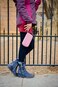 HAIKU Intrepid Small and Slim Womens Wristlet Wallet Clutch Purse Zip Around RFIDBlocking Credit Card holder and ID Holder Cherry Blossom