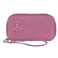 HAIKU Intrepid Small and Slim Womens Wristlet Wallet Clutch Purse Zip Around RFIDBlocking Credit Card holder and ID Holder Cherry Blossom